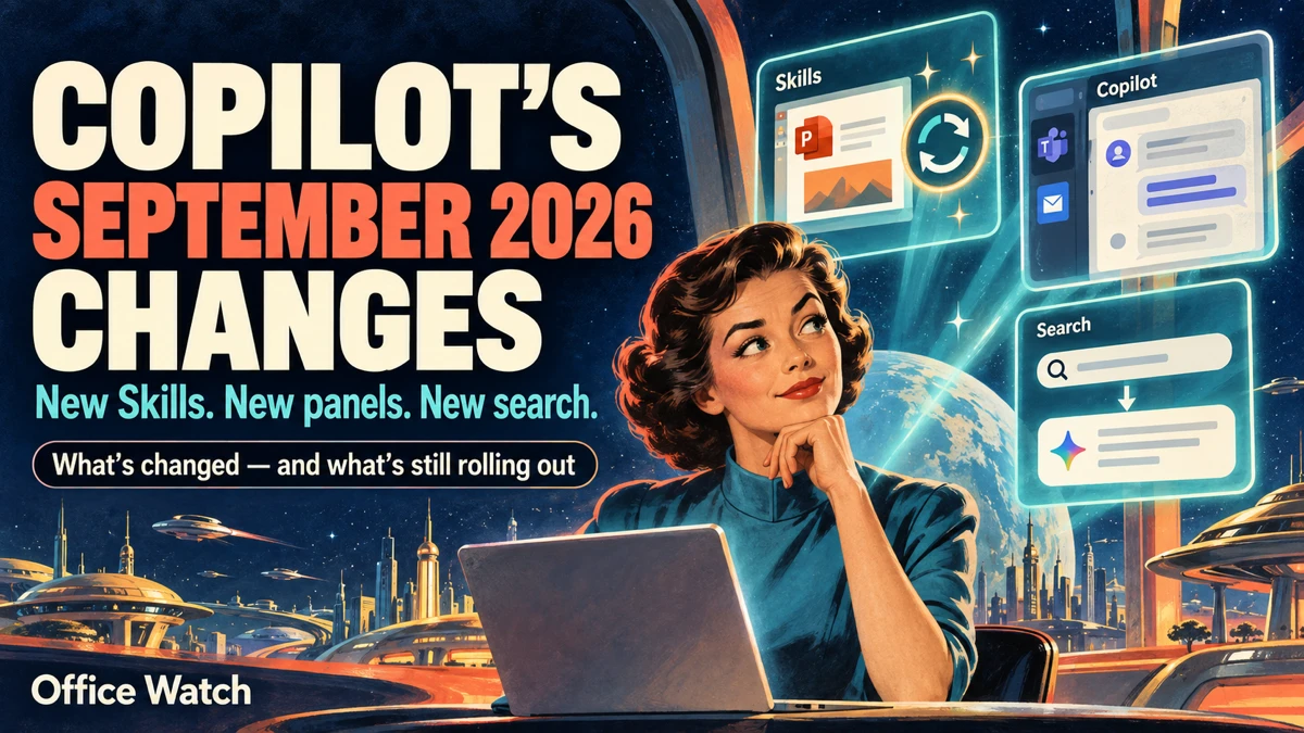 Microsoft Copilot September 2026 updates