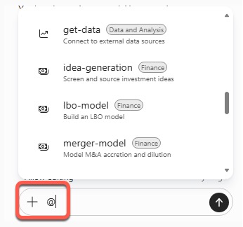 User interface showing financial modeling tools like LBO and merger models. : Office-Watch.com