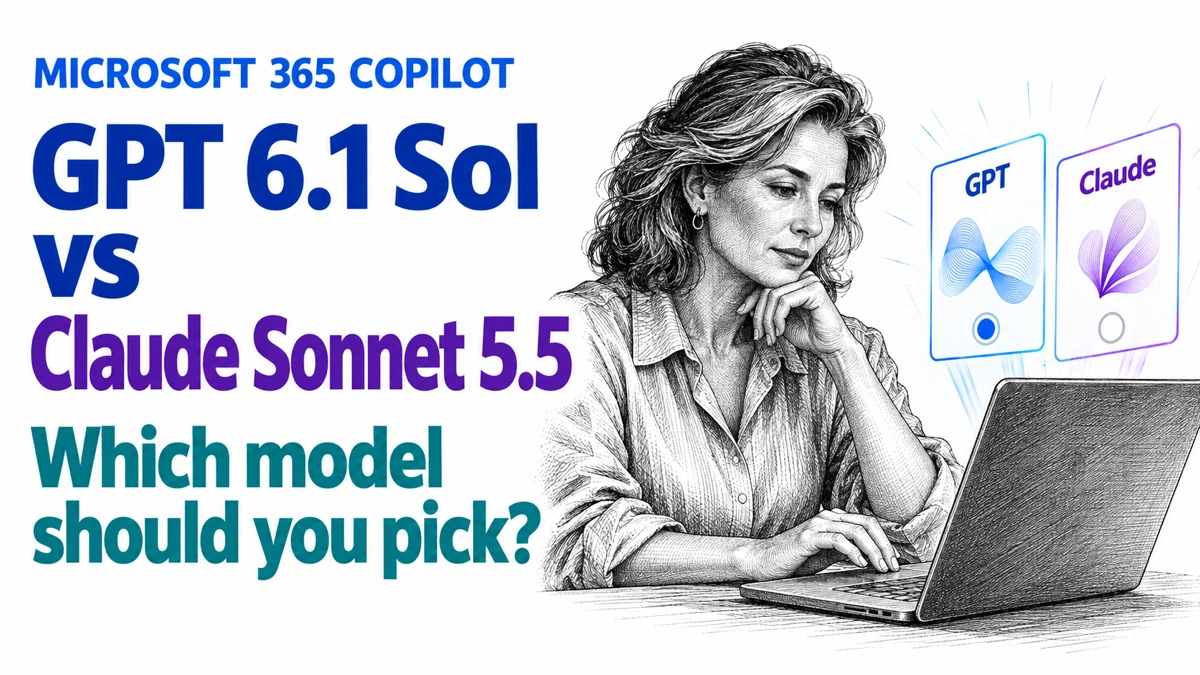 GPT 6.1 Sol and Claude Sonnet 5.5 in Copilot: What to Pick and When