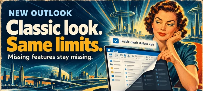 New Outlook’s Classic Style Setting: What It Changes (and What It Doesn’t)