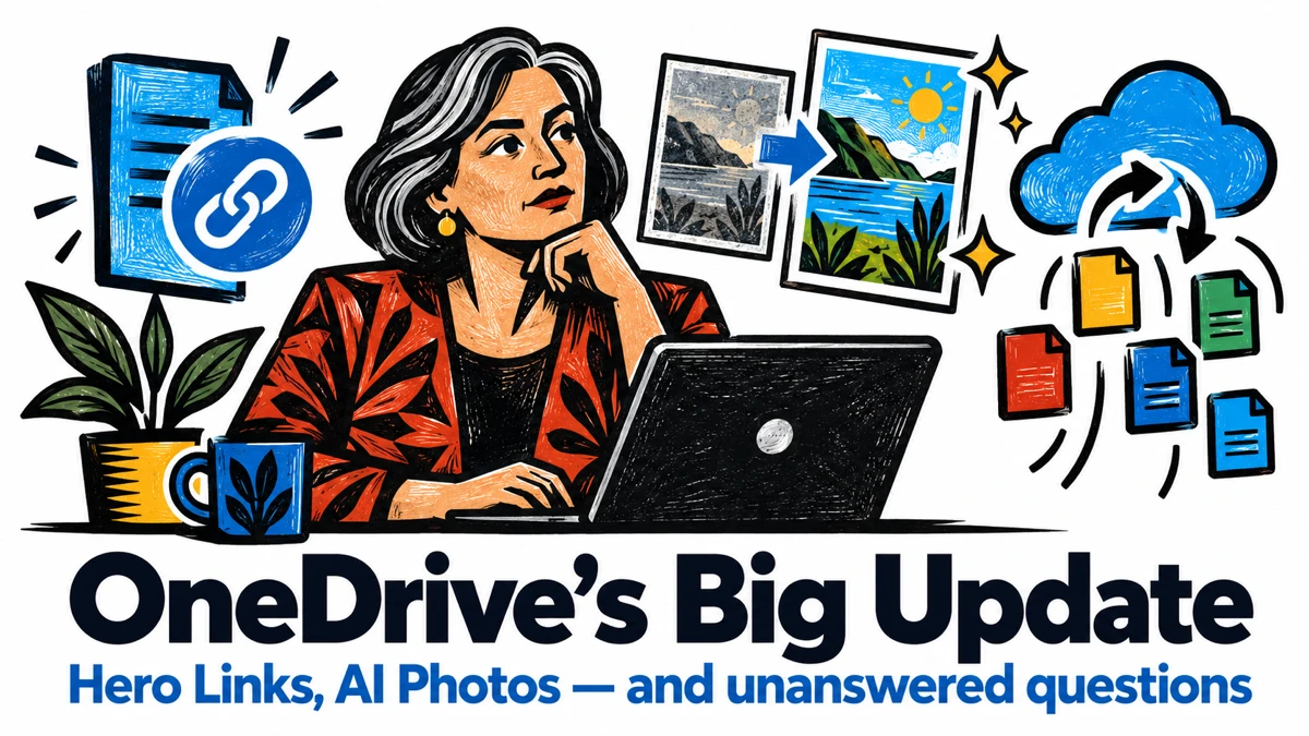 OneDrive and Copilot 2026 Update: Hero Links, AI Photos and What Microsoft Isn’t Telling You