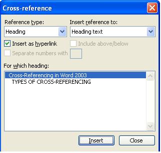 Start Cross Referencing in Microsoft Word - Office Watch