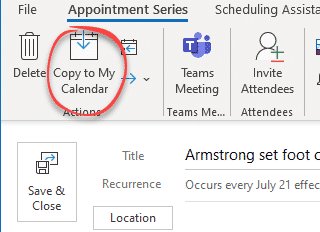 8 ways to share calendars or events in Outlook - Office Watch