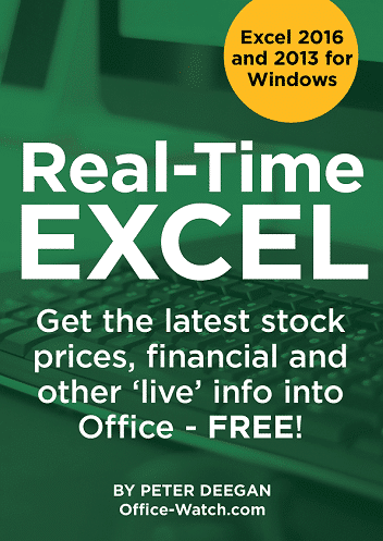 How to get live bitcoin price in excel