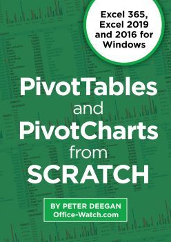 PivotTables and PivotCharts from scratch