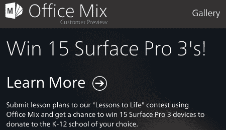 Office Mix new features