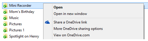 More OneDrive improvements