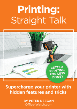 Printing: Straight Talk