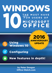 Windows 10 Anniversary for Microsoft Office