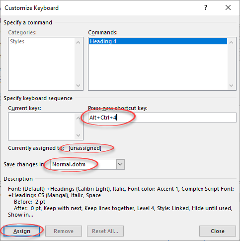 microsoft word keyboard shortcuts not workingwindows 10