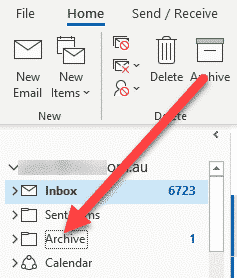 Archive in Outlook 365 and Outlook 2016/2019 for Windows - Office Watch