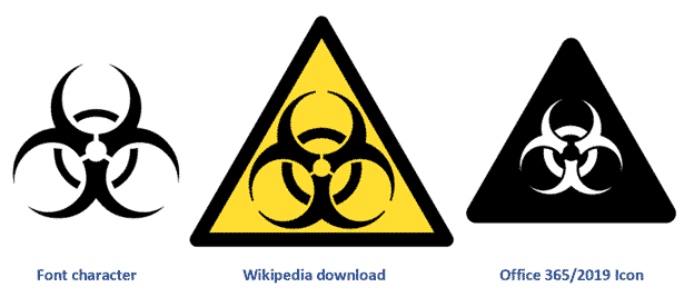 Biohazard Symbol For Word Powerpoint And More Office Watch