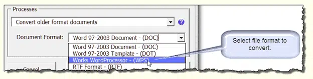Bulk conversion of old Office documents to new formats - Office Watch
