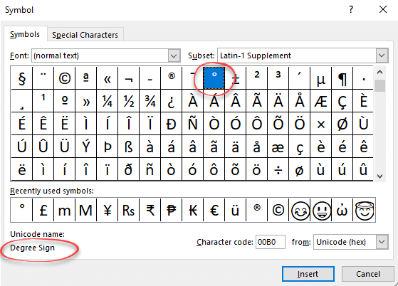 how to type a flat symbol in word