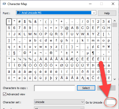 Angle Symbol In Word