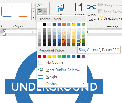 Edit Options For Svg Icons In Office 365 19 Office Watch