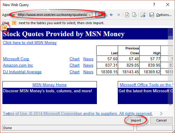 Msn Stock Quotes Stunning How To Get Stock Quotes In Excel 