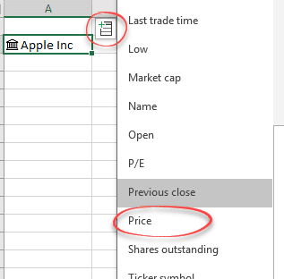 Getting Started with Excel 365's Stock Data Type - Office Watch