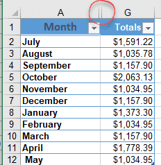 Hiding Columns and Rows in Excel - Office Watch