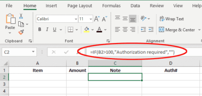 IF and Nested IF Statements in Excel - Office Watch