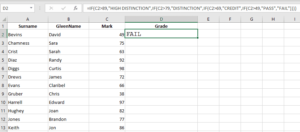IF and Nested IF Statements in Excel - Office Watch