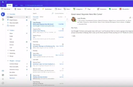 A peek at the next Outlook for Windows or Mac