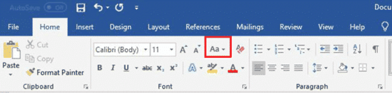 Change Case in Microsoft Word - Office Watch