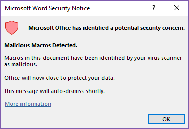 Improvements to Office malware protection - Office Watch
