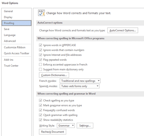 Inside Word's Language tools - Office Watch