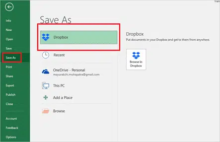 Installing Dropbox into Microsoft Office - Office Watch