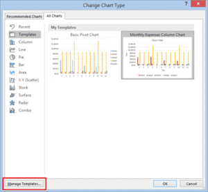 Saving an Excel Chart as a Template - Office Watch