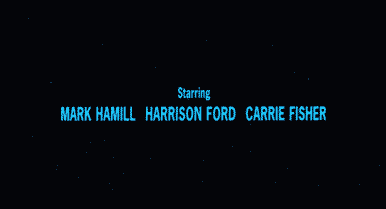 Star wars opening credits font