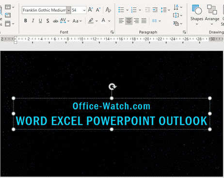 Star Wars Movie Opening And End Credits In Powerpoint Office Watch