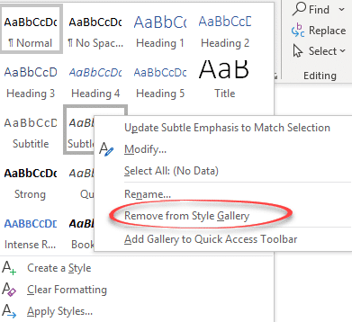 Changing Heading Style In Excel For Mac