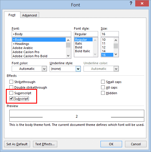 how-to-type-subscript-in-word