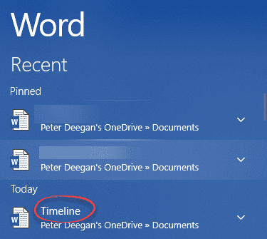 one drive microsoft word picture
