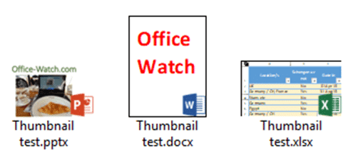 thumbnails for office documents with nerdy tricks office watch office documents