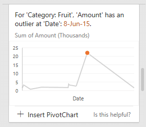 Faster PivotTables with the new Ideas or Insights feature in Excel ...